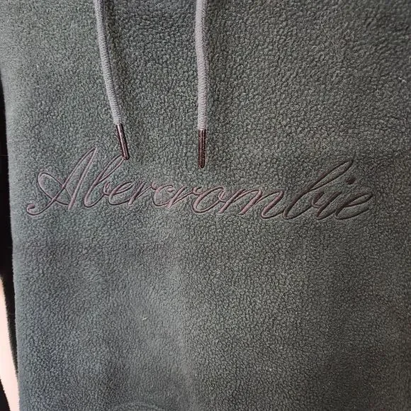 Abercrombie & Fitch Soft A&F Fleece Relaxed Hooded Woman's Medium 1287 - Picture 2 of 8